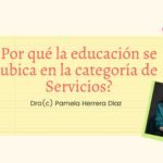 ¿POR QUÉ LA EDUCACIÓN SE UBICA EN LA CATEGORÍA DE SERVICIOS? (PARTE I)